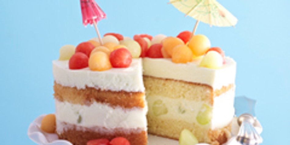 Geeiste Melonentorte: Leckeres Highlight für warme Sommertage Geeiste Melonentorte: Leckeres Highlight für warme Sommertage