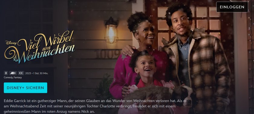 Die 8 besten cozy Weihnachtsfilme auf Disney+