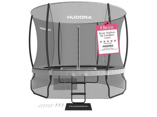 Trampolin-Test – Hudora Fantastic Trampolin Complete Max 300 65760 Trampolin-Test – Hudora Fantastic Trampolin Complete Max 300 65760