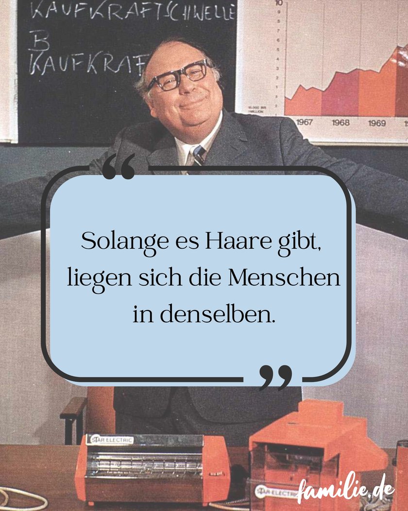 Heinz Ehrhardt Sprüche - Haare Heinz Ehrhardt Sprüche - Haare