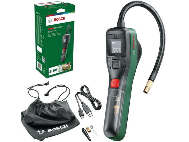 Akku-Luftpumpe-Test – Bosch EasyPump Akku-Luftpumpe-Test – Bosch EasyPump