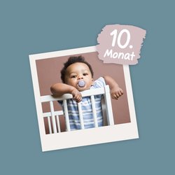 Dein Baby im 10. Monat: Jetzt steht wieder ein großer Sprung an