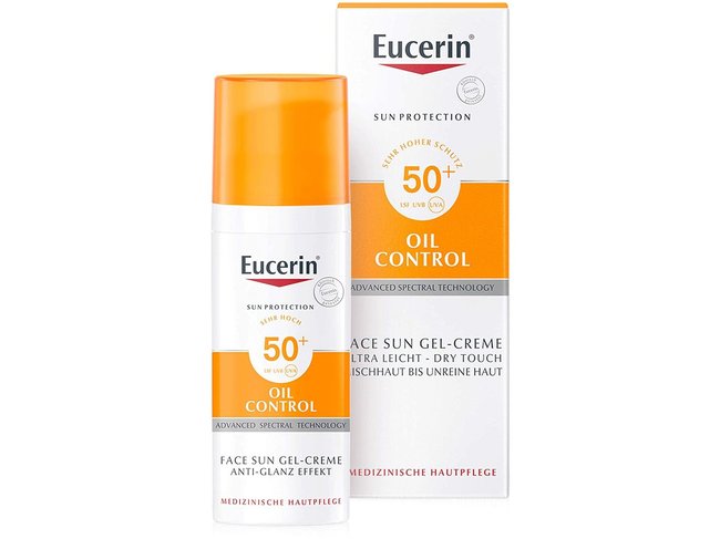 Sonnencreme Gesicht – Eucerin Sun Gel-Creme Oil Control LSF 50+