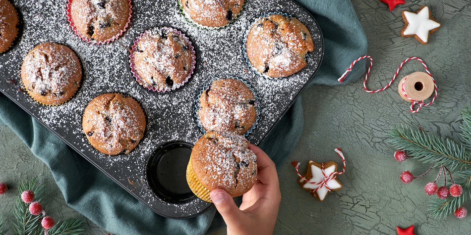 Stollen-Muffins Stollen-Muffins