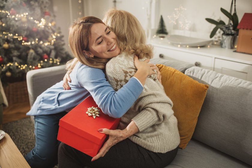 Weihnachtsfühlbox als Geschenk