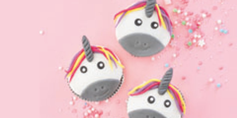 Einhorn-Cupcakes für kleine und große Einhorn-Fans Einhorn-Cupcakes für kleine und große Einhorn-Fans