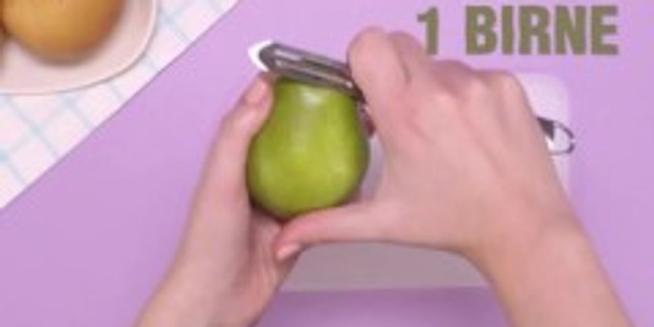 Baby-Rezept: Gebackene Birne - Video (nicht Ooyala) Baby-Rezept: Gebackene Birne - Video (nicht Ooyala)