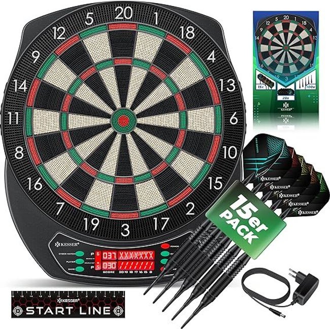 Elektronische Dartscheibe von Kesser Elektronische Dartscheibe von Kesser