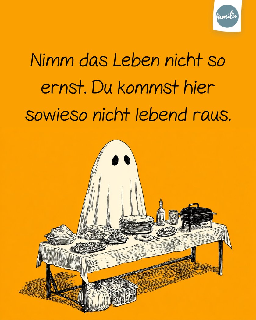 Gespenst am Buffet Gespenst am Buffet