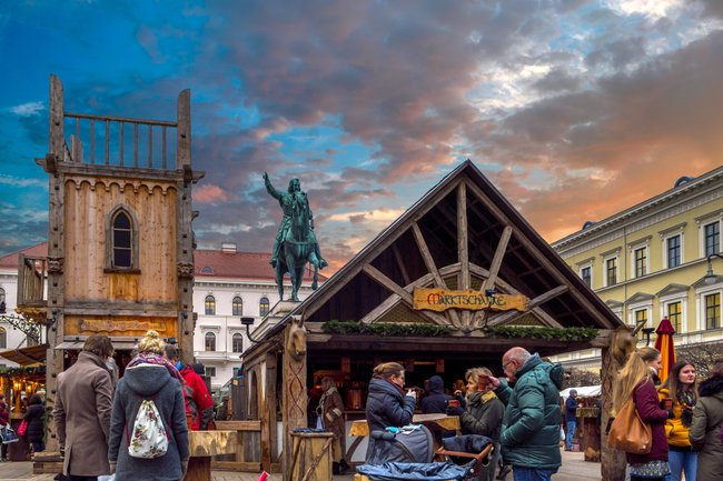 Mittelalterlicher Weihnachtsmarkt München