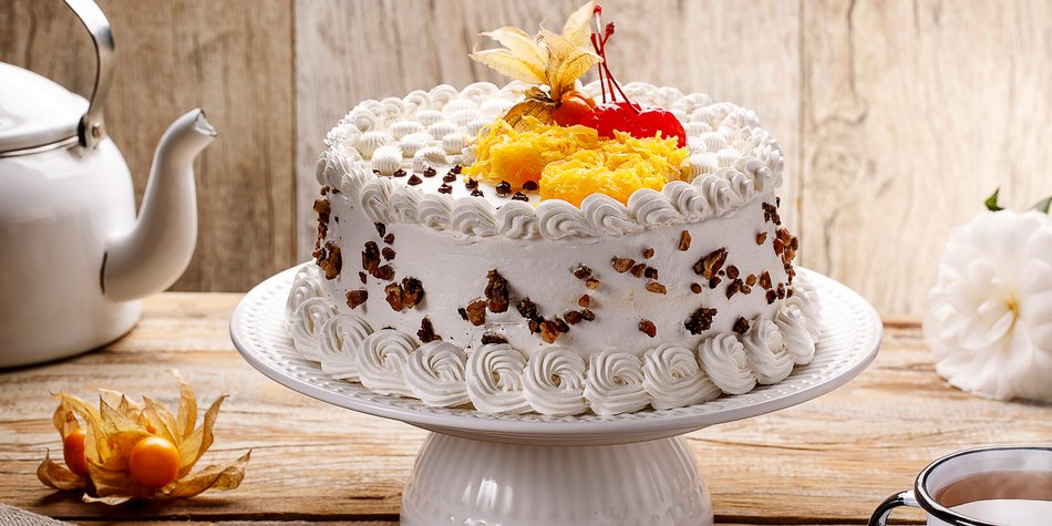 Backen für Weihnachten: Grillage-Torte Backen für Weihnachten: Grillage-Torte