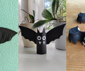 Fledermäuse basteln: Diese 8 Ideen sind perfekt für Halloween