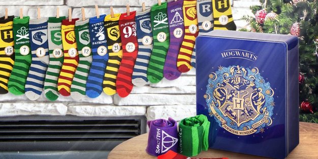 Dieser „Harry Potter“-Socken-Adventskalender bringt Magie in die Weihnachtszeit
