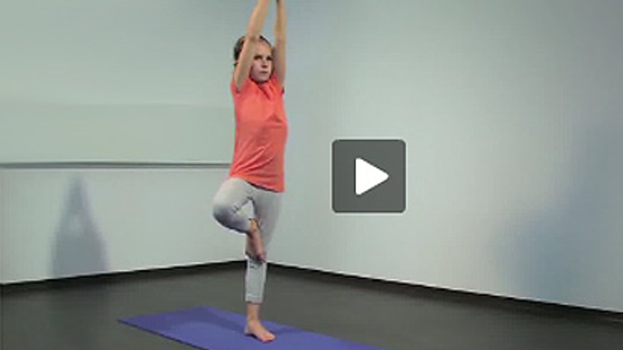 Yoga für Kinder: Baumhaltung