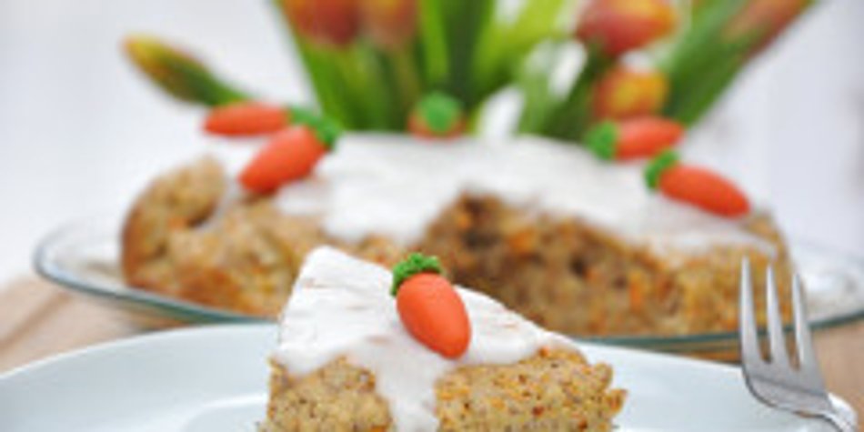 Karottenkuchen: Rezept für Rüblikuchen zu Ostern Karottenkuchen: Rezept für Rüblikuchen zu Ostern