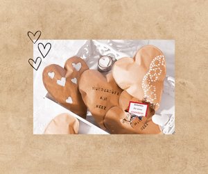 Zum Muttertag: So bastelt ihr süße DIY-Geschenktüten in Herzform