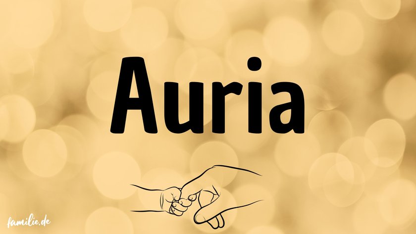 Vornamen Gold - Auria