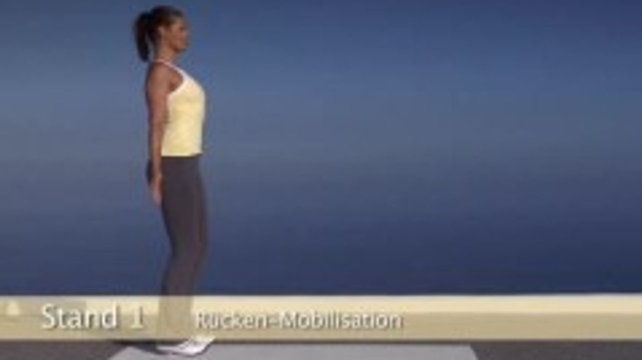 Fitness: Rücken-Mobilisation