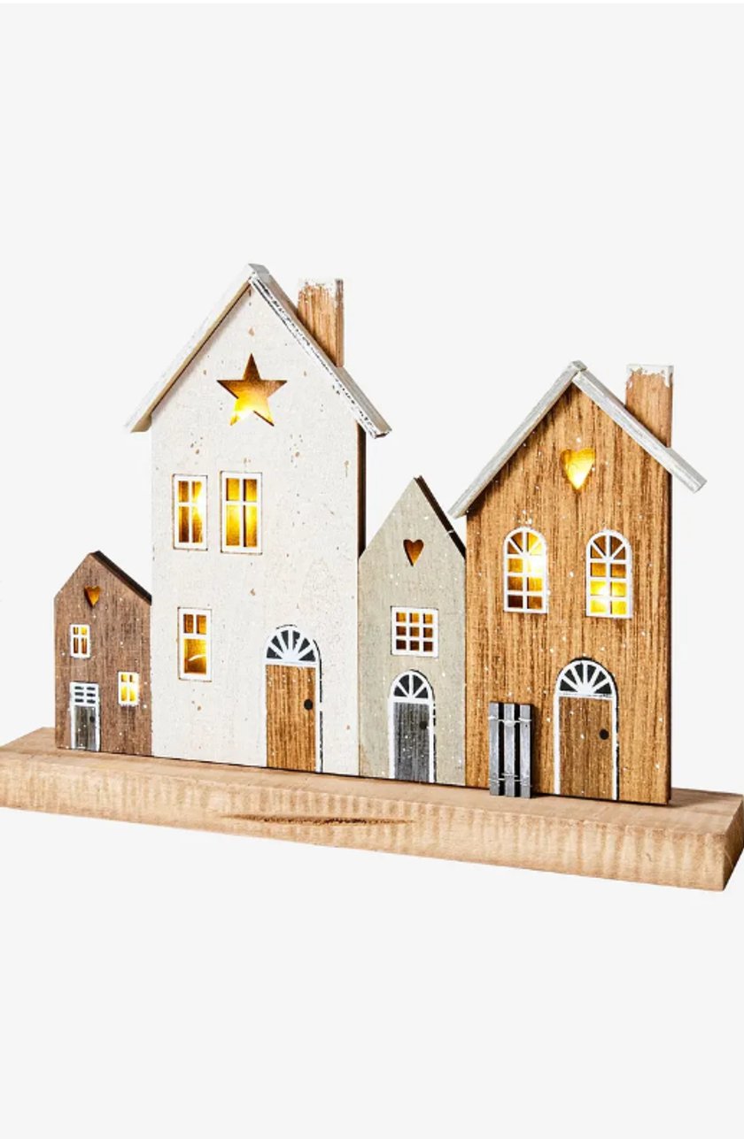 LED-Deko-Objekt Häuser LED-Deko-Objekt Häuser