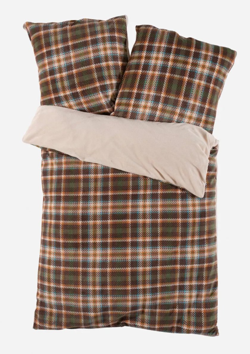 Cashmere Touch Wendebettwäsche mit Karomuster Cashmere Touch Wendebettwäsche mit Karomuster