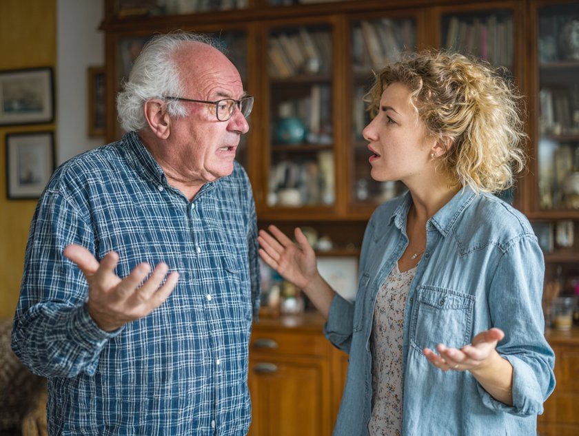 Boomer-Vater versteht nicht, warum seine Millennial-Tochter nicht einfach auf ihn hört Boomer-Vater versteht nicht, warum seine Millennial-Tochter nicht einfach auf ihn hört