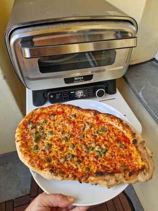 Test Ninja Artisan Outdoor-Elektro-Pizzaofen