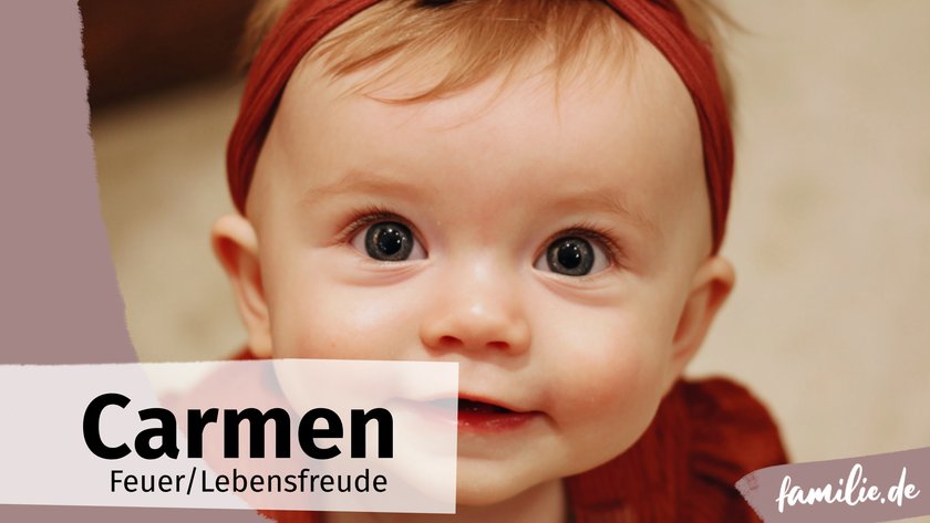Mädchennamen Farbe rot Carmen Mädchennamen Farbe rot Carmen