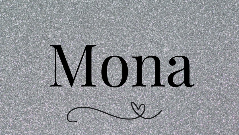 Vornamen Silber - Mona