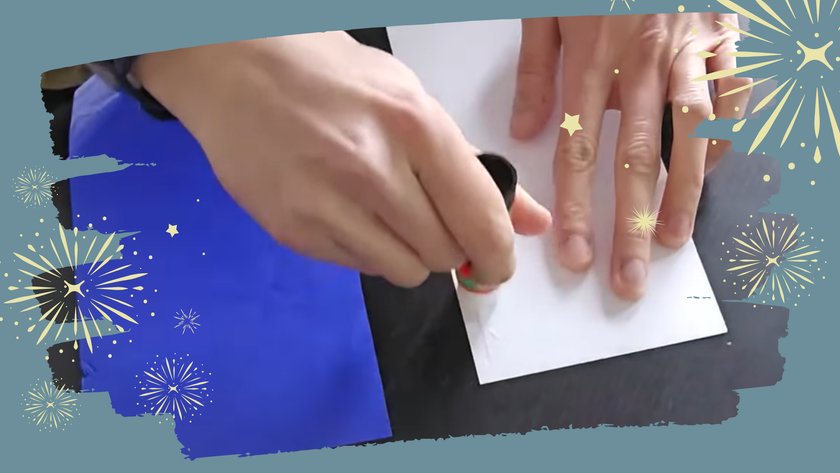 DIY: Silvester-Raketen - Schritt 1