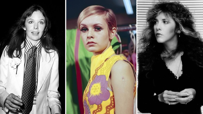 Boomer-Stilikonen: Diane Keaton, Twiggy, Stevie Nicks Boomer-Stilikonen: Diane Keaton, Twiggy, Stevie Nicks