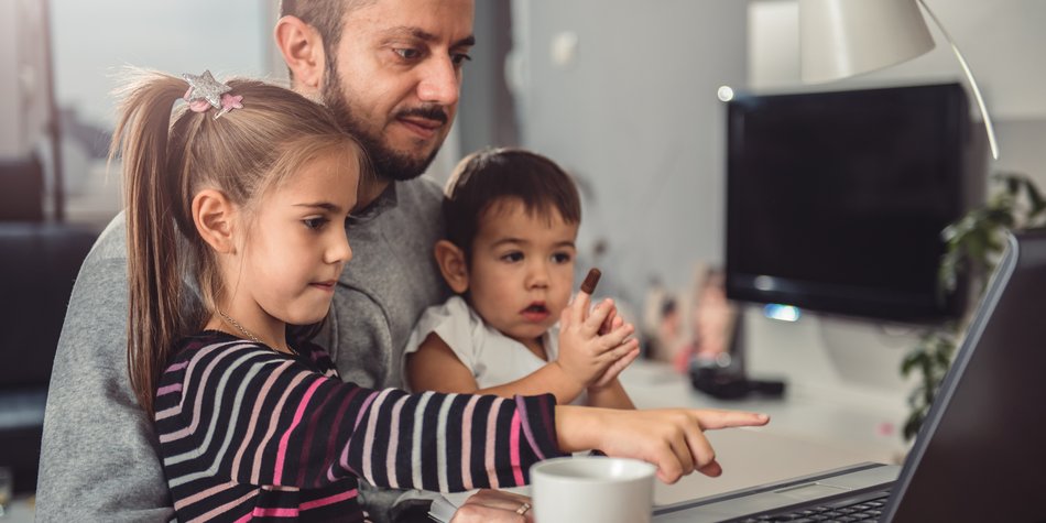 Homeoffice mit Kindern: Ändert sich was? Homeoffice mit Kindern: Ändert sich was?