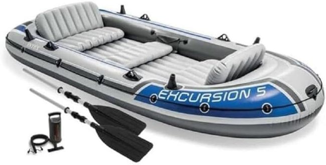 Schlauchboot-Test – Intex Excursion 5 Schlauchboot-Test – Intex Excursion 5