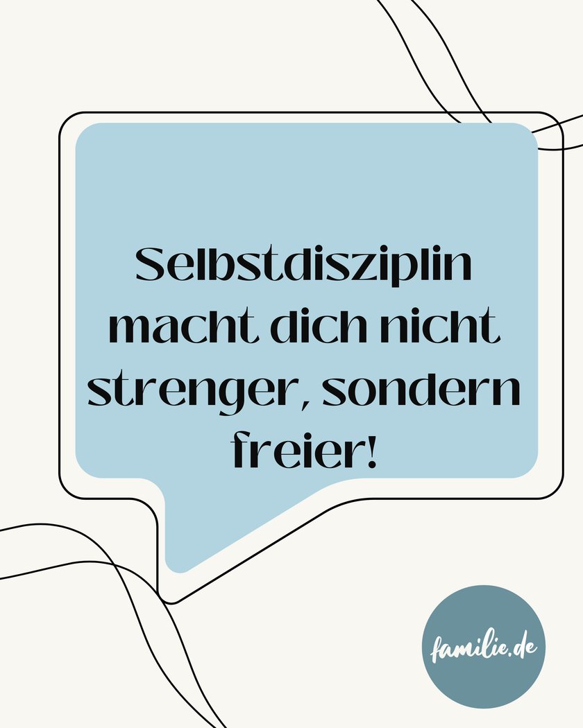 Selbstdisziplin macht dich freier Selbstdisziplin macht dich freier