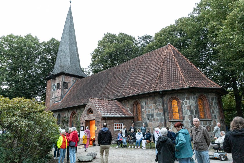 750 Jahr-Feier der Alt-Rahlstedter Kirche in Hamburg