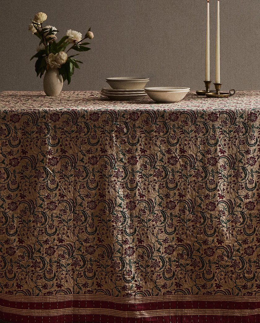 Zara Home Weihnachtsdeko: Tischdecke