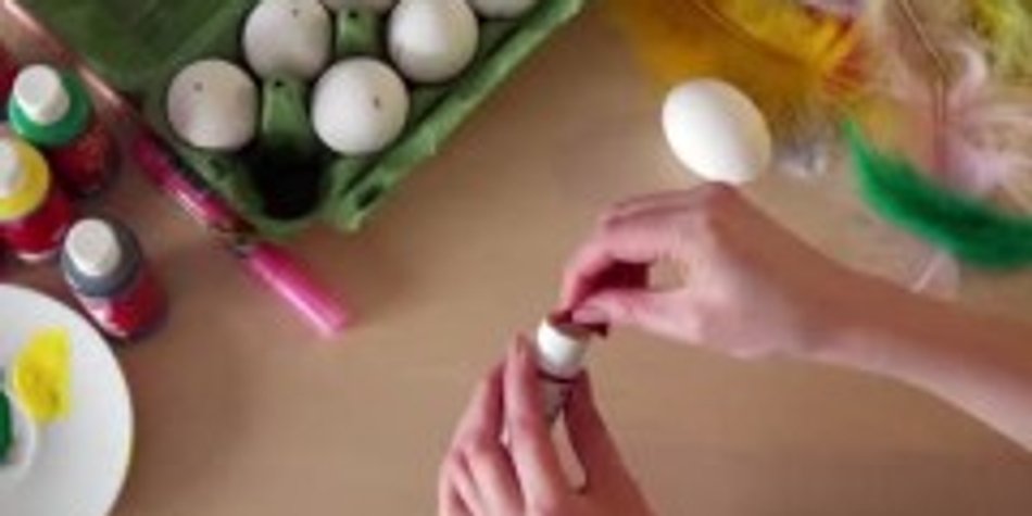 Video Ostereier verzieren Video Ostereier verzieren