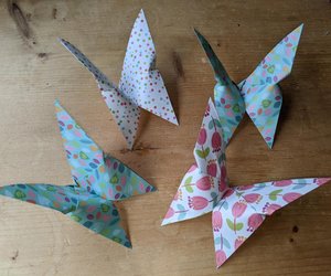 Schmetterling falten: Schritt für Schritt zum prächtigen Origami-Tier