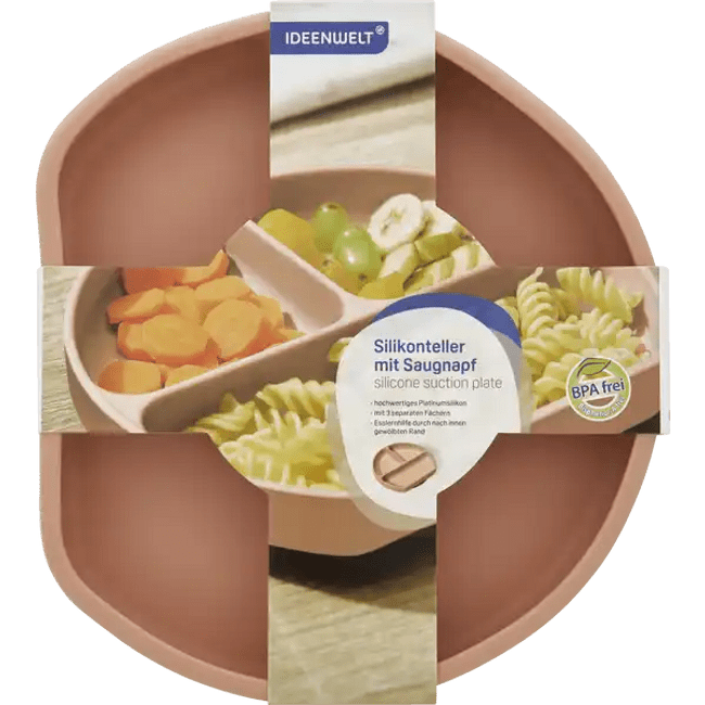 Rossmann brauner Silikonteller Rossmann brauner Silikonteller