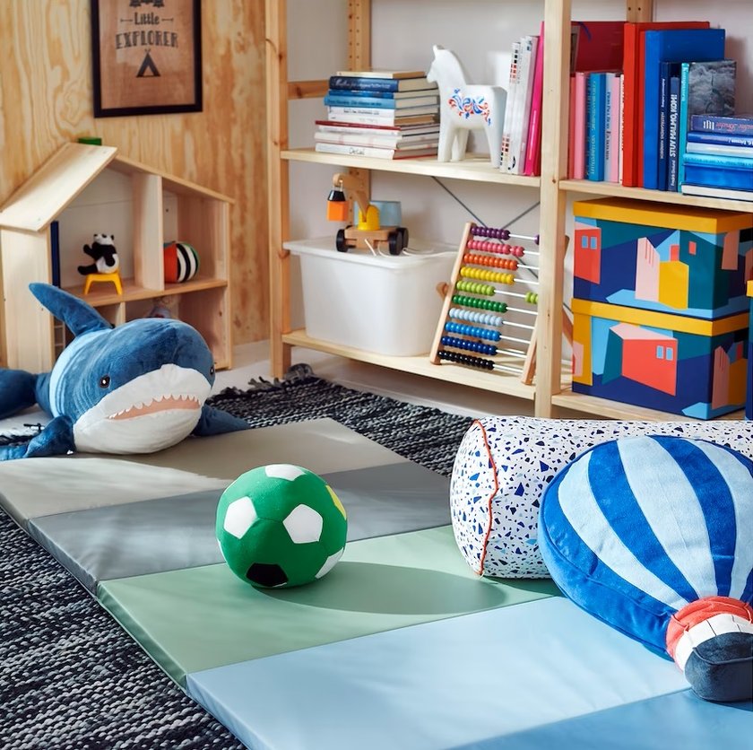 Montessori Kinderzimmer Ikea: Bodenmatte