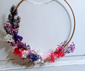 Flower Hoop: 3 Anleitungen für wunderschöne Blumenkränze
