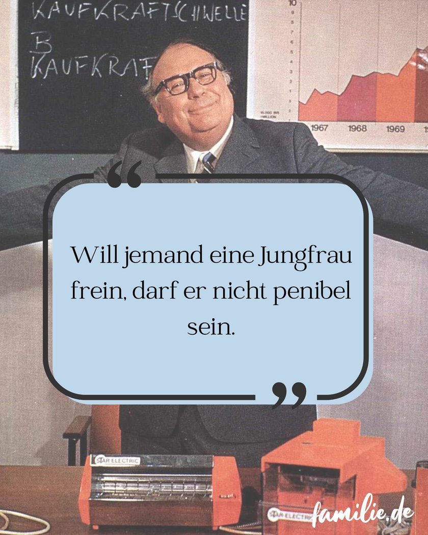 Heinz Ehrhardt Sprüche - Jungfrau Heinz Ehrhardt Sprüche - Jungfrau