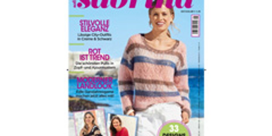Das Strickjounal SABRINA hat einen neuen Look Das Strickjounal SABRINA hat einen neuen Look