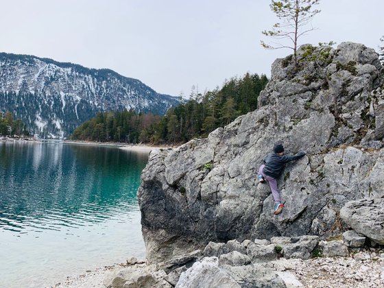 Ausflug in Bayern mit Kindern: Eibsee Ausflug in Bayern mit Kindern: Eibsee