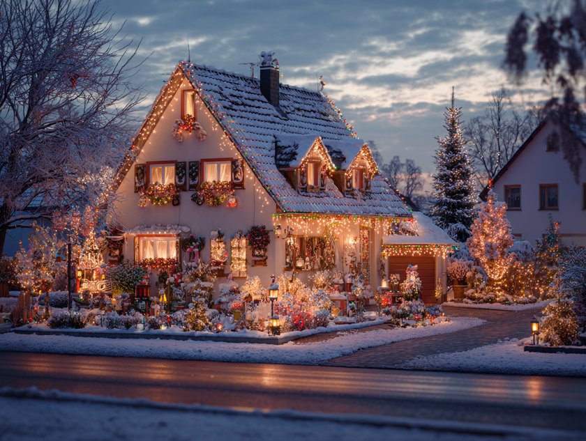 Weihnachts-Deko soziale Schicht Weihnachts-Deko soziale Schicht