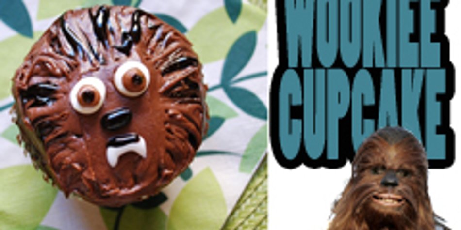 Wir backen kleine Star Wars Kuchen - Chewbacca’s Wookiee Cupcakes Wir backen kleine Star Wars Kuchen - Chewbacca’s Wookiee Cupcakes