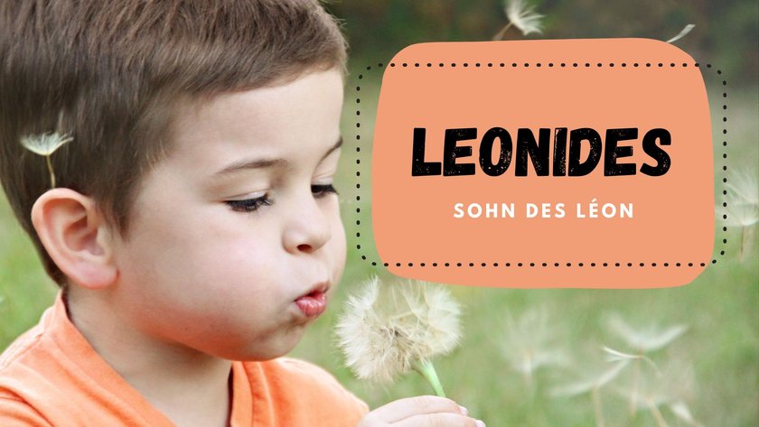 #17 viersilbige Jungennamen: Leonides