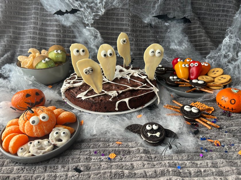 Geistertorte für Halloween Geistertorte für Halloween