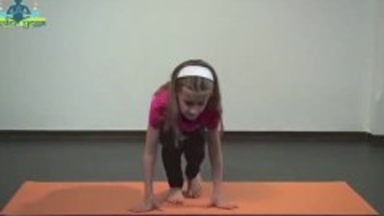 Yoga für Kinder: Stern