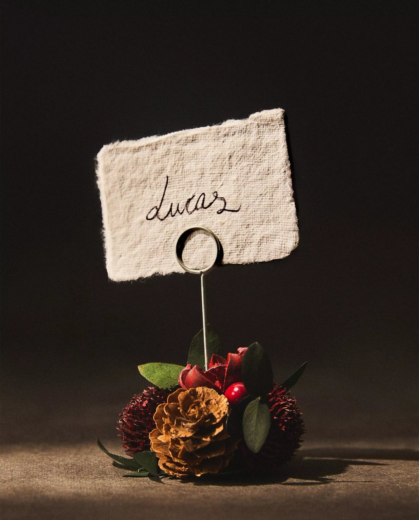 Zara Weihnachtsdeko: Tischkartenhalter