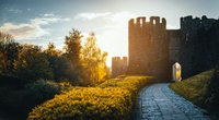Eine Burg mit Geheimnissen: Um diese mittelalterliche Festung rankt eine Sage